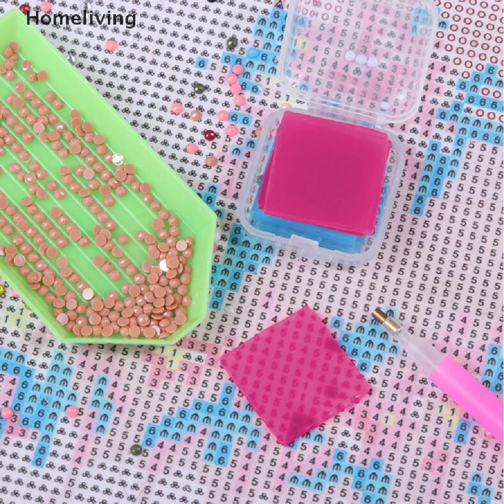 Bộ 6 Dụng Cụ Làm Tranh Đính Đá 5D Trang Trí Nghệ Thuật Tiện Dụng