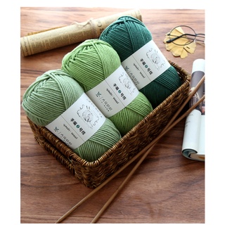 Len yaoh wool sợi 3mm cuộn 100g