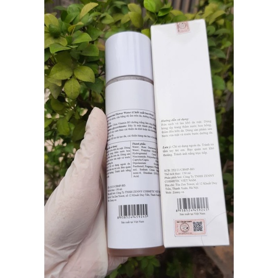 nước hoa hồng zenny cân bằng độ ẩm se khít lỗ chân lông