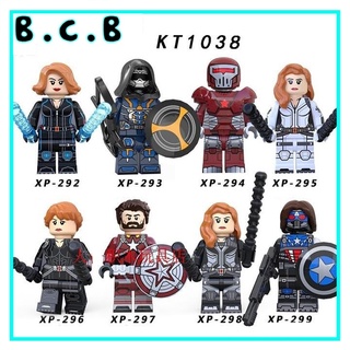 KT1038 (CÓ SẴN) - Đồ chơi lắp ráp minifigure và non lego mô hình Super heroes Siêu anh hùng Black Widow Marvels / DC