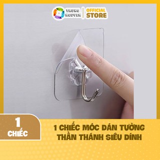 1 Chiếc Móc Dán Tường 1.000đ Chịu Lực, Siêu Dính