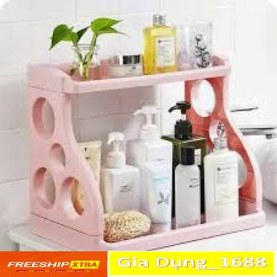 Kệ Đựng Gia Vị💚CAM KẾT CHUẨN💚Dụng Cụ Nhà Bếp 2 Tầng Tiện Lợi(TUYỂN SỈ)