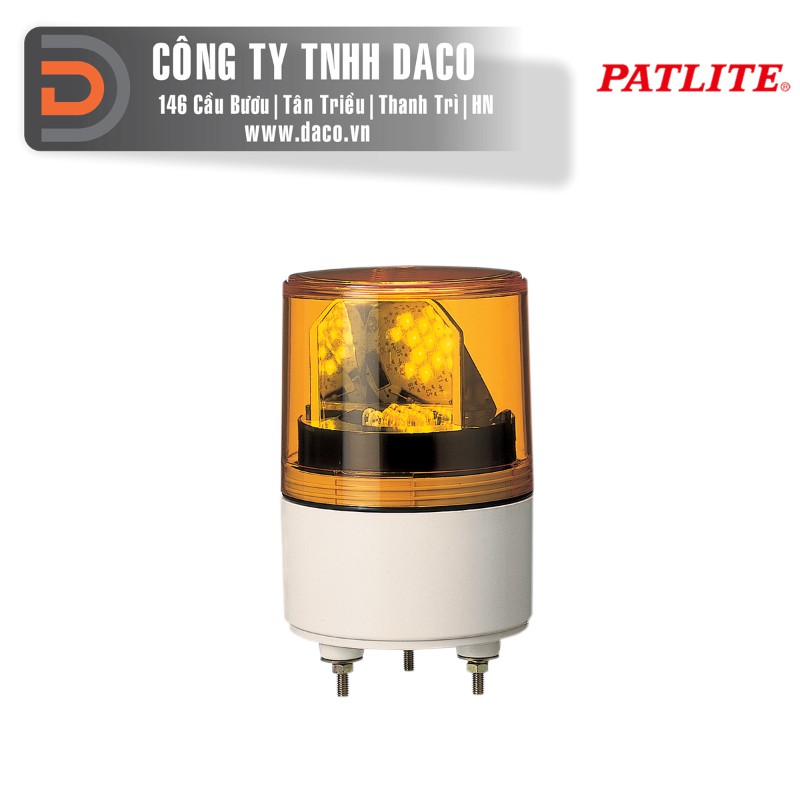 RLE-24-Y Đèn quay Patlite Φ82 Bóng LED IP55, IP65