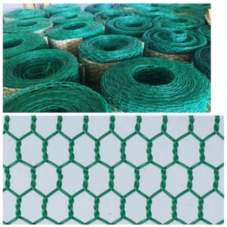 Lưới sắt bọc nhựa khổ 1m, dài khoảng 18M nặng 7kg, lưới mắt cáo rào gà vịt