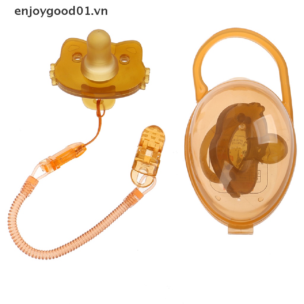 Gặm nướu silicon mềm/ Dây chống mất cho bé