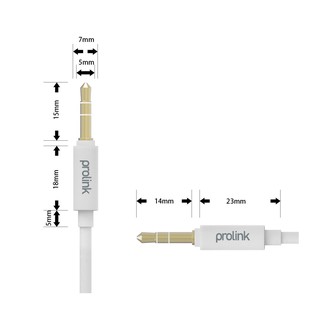 Cáp âm thanh AUX 3.5mm Prolink MP146