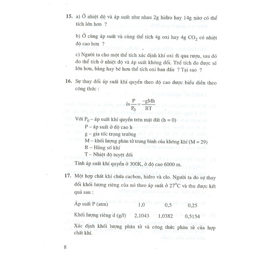 Sách - Bài Tập Cơ Sở Lí Thuyết Các Quá Trình Hóa Học