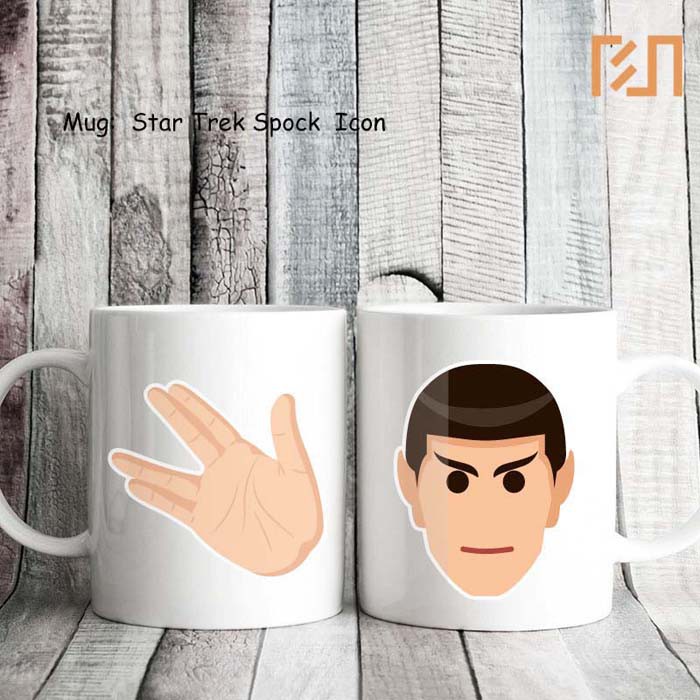 Mug Star Trek Spock Icon