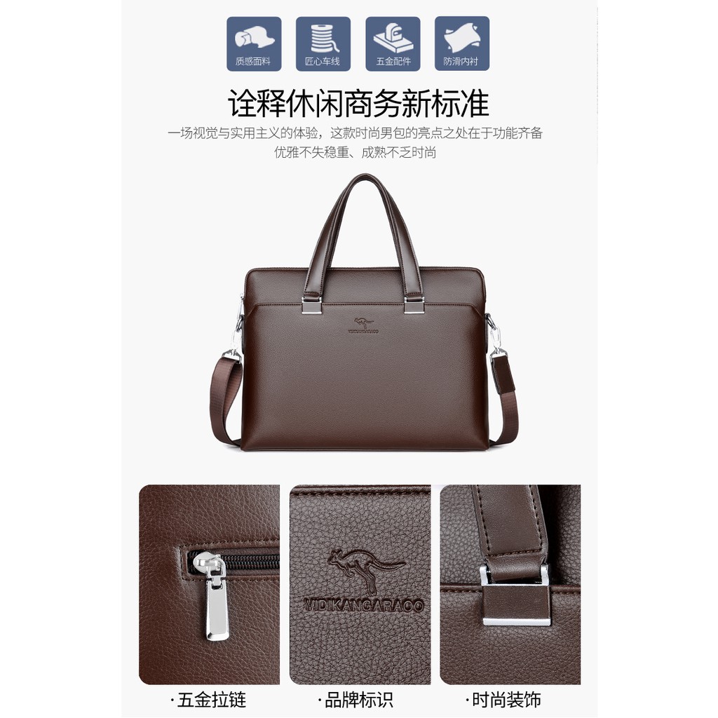 oder cặp xách nam công sở da bò đeo chéo | BigBuy360 - bigbuy360.vn