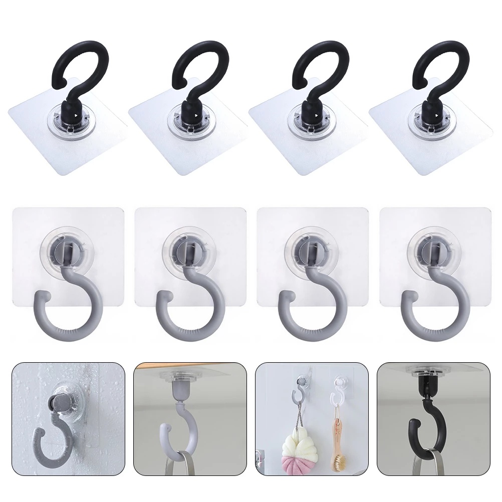 Móc treo đồ dán tường đa năng cho nhà bếp/ nhà tắm