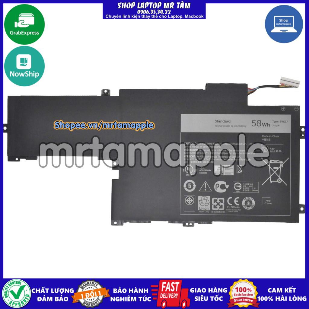 Pin Laptop DELL INSPIRON 14-7437 (ZIN) - 4 CELL - Inspiron 14-7437, P42G C4MF8 5KG27
