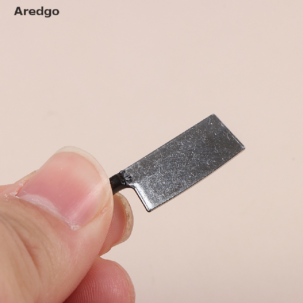 Mô hình dao thớt mini tỉ lệ 1:12 trang trí nhà búp bê