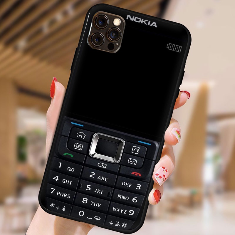 Ốp Điện Thoại Mềm In Hình Nokia D Cho iPhone 5 5s SE 2016 6 6s 6Plus 6sPlus 7 8 7Plus 8Plus X XS XR XS Max