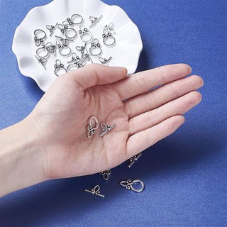 Set 5-20 Kẹp Gắp Bằng Bạc Cổ Điển