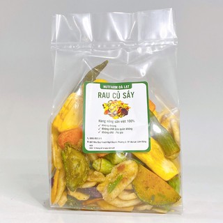 [FreeShip] 500GR RAU CỦ SẤY GIÒN | Trái Cây Sấy | NUTFARM - Thập Cẩm Sấy | Đặc Sản Đà Lạt