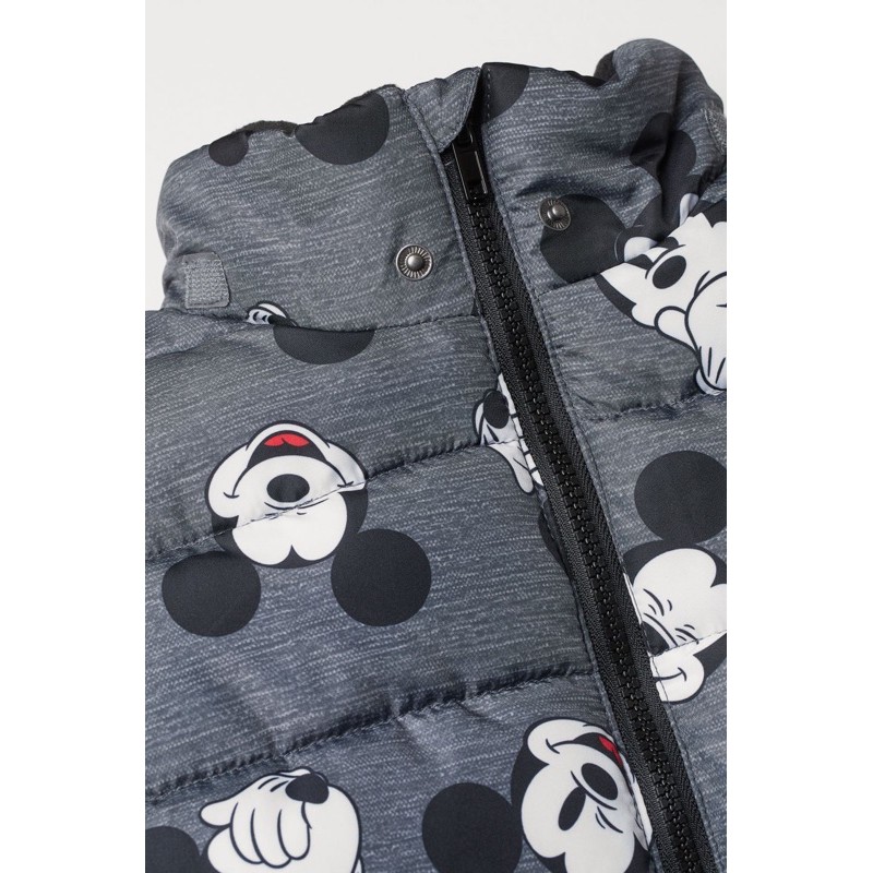 Áo khoác lót thêm lớp bông siêu ấm mickey cho bé trai  săn sale China đợt 10/12 sz 7-8y, 8-9y