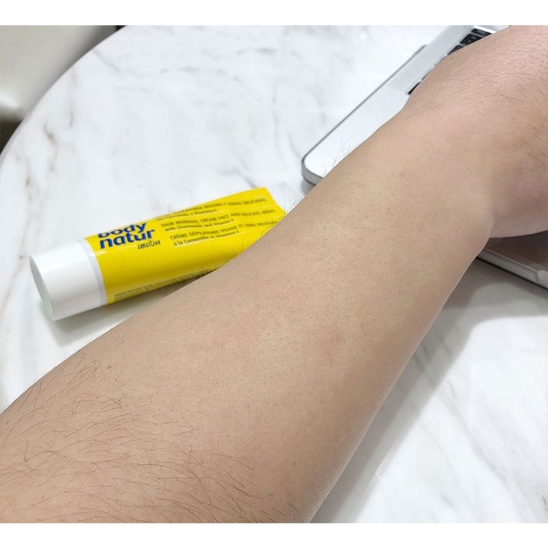 Kem tẩy lông Body Natur dành cho vùng mặt,bikini và nách chiết xuất cúc la mã và vitamin E 50ml (bản Trung) | BigBuy360 - bigbuy360.vn