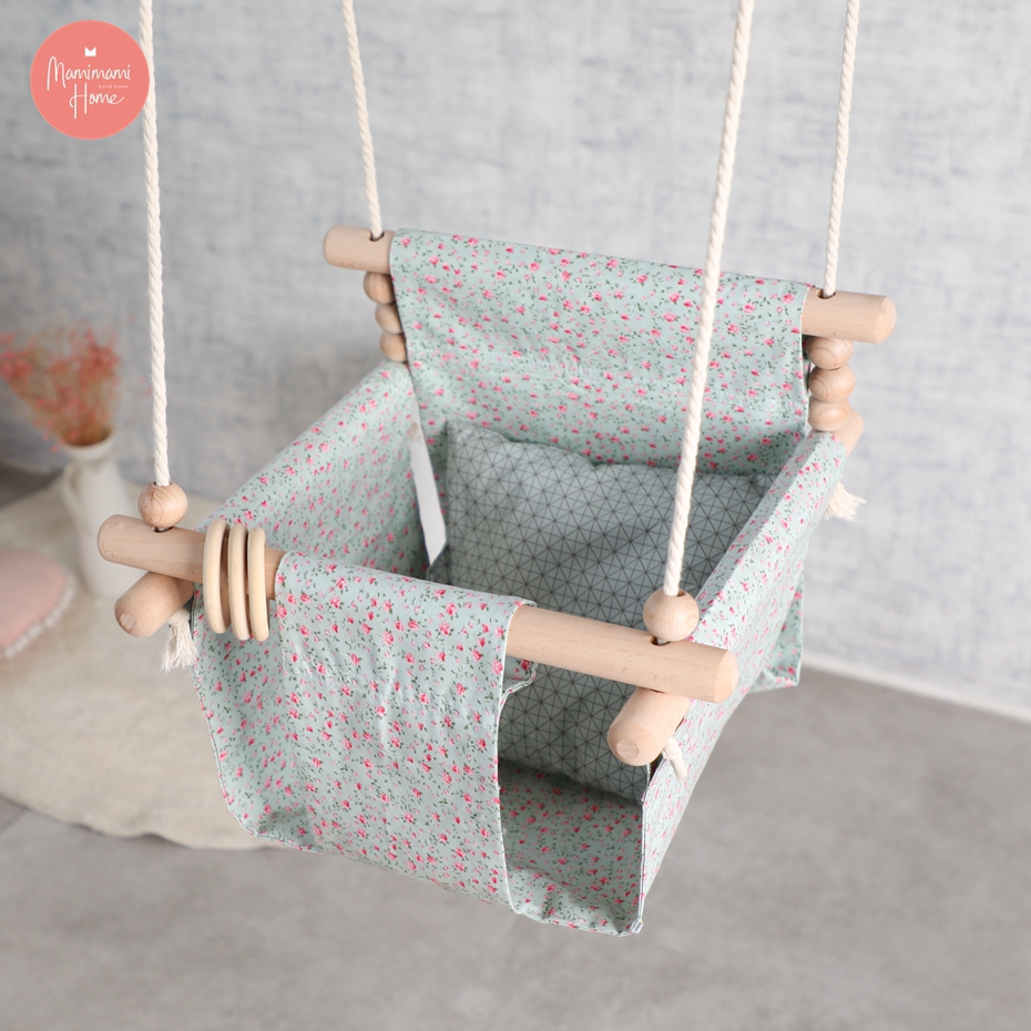 Ghế xích đu đồ chơi MAMIMAMIHOME bằng vải nhỏ xinh cho bé