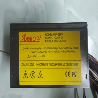 Nguồn Arrow 650w- Hàng đã qua sử dụng
