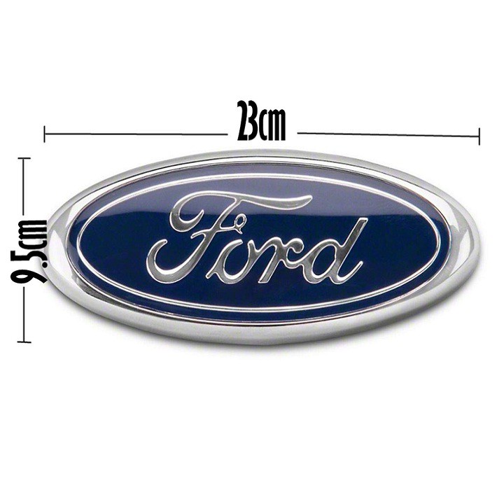 Logo FORD Dán Trước Sau Cho Tất Cả Dòng Xe Ford