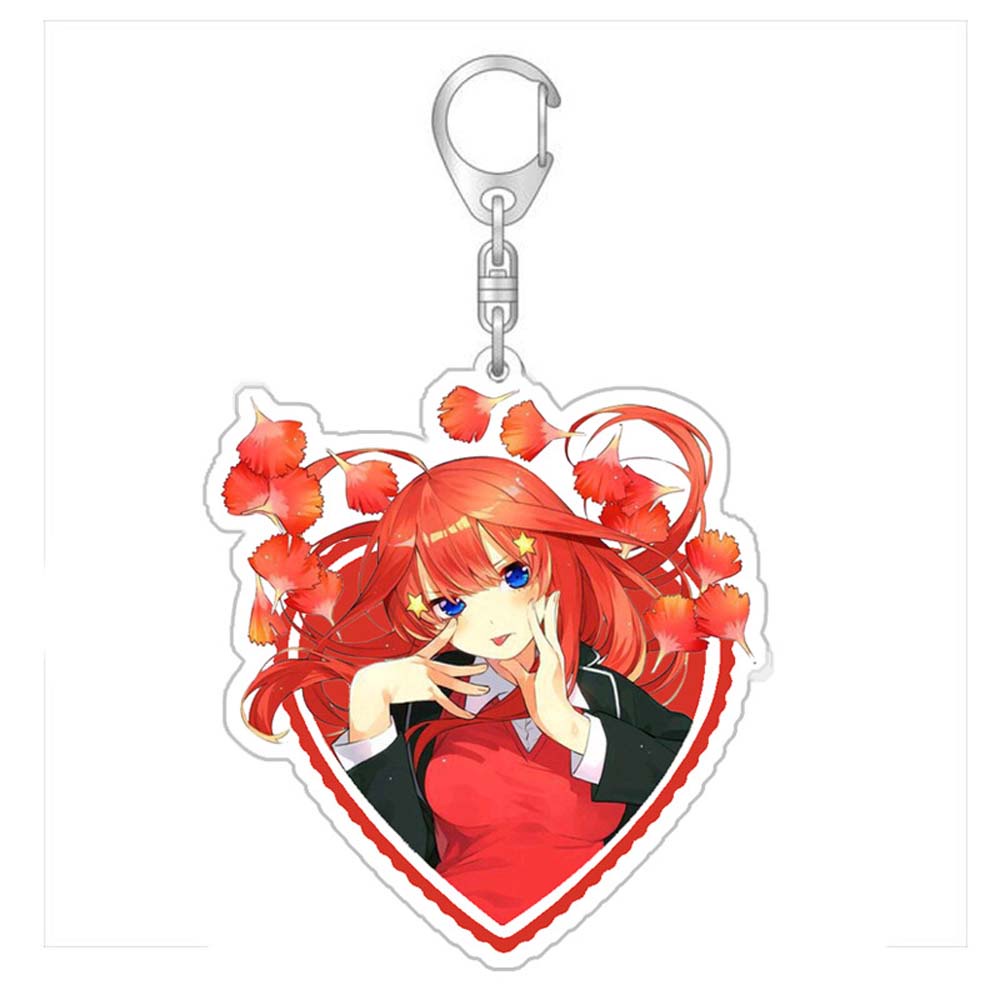 Móc Khóa Nhựa Acrylic Hình Nhân Vật Hatsune Miku Gotoubun Dễ Thương Giá Đỡ