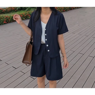 Nimi - Quần shorts kaki Mori short pants