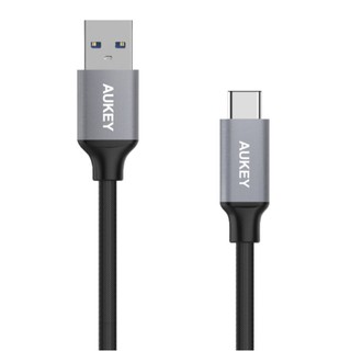 Cáp AUKEY TYPE C Bọc dù - siêu bền chắc