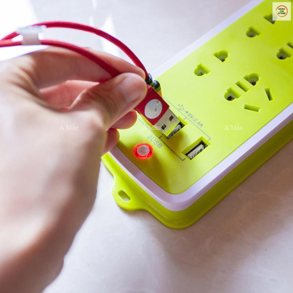 Ổ điện - ổ cắm điện đa năng chống giật -ổ cắm điện thông minh kèm cổng sạc USB
