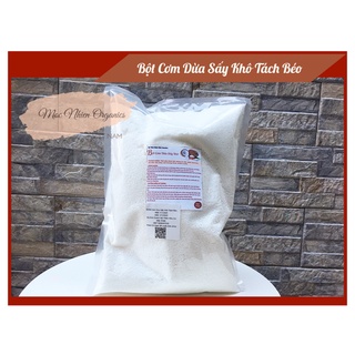 Bột Cơm Dừa Sấy Khô Tách Béo - Hàng Handmade