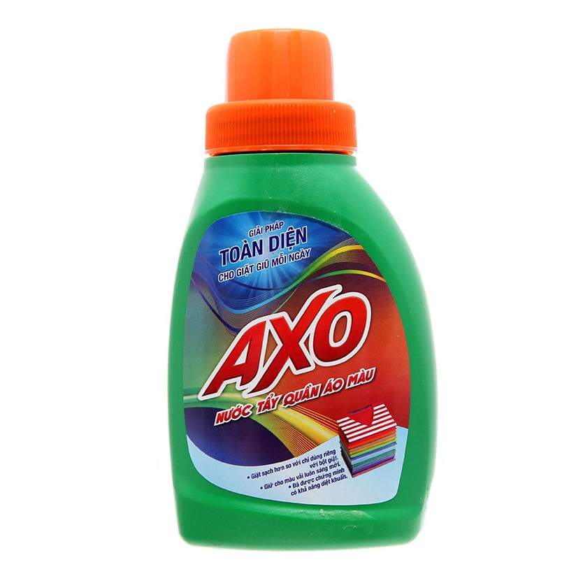 Nước tẩy quần áo màu AXO hương thông xanh 400ml