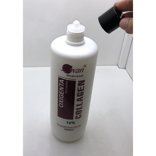 Oxy trợ nhuộm tóc siêu dưỡng không rát Swan 1000ml chai màu trắng nắp đen ,FREESHIP hỗ trợ nhuộm bảo vệ tóc khỏi nhuộm