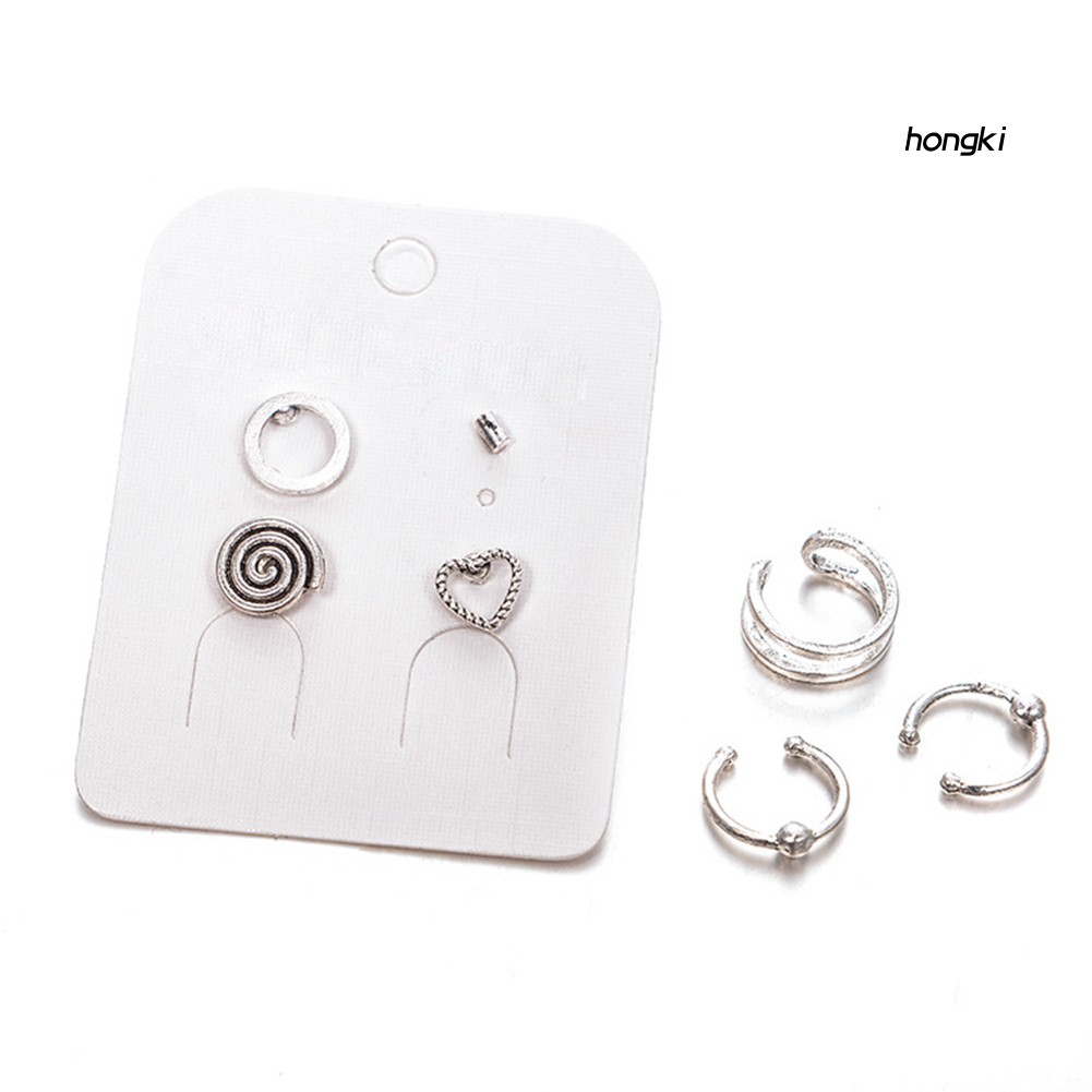 Set 7 Hoa Tai Phong Cách Bohemian Thời Trang Cho Nữ