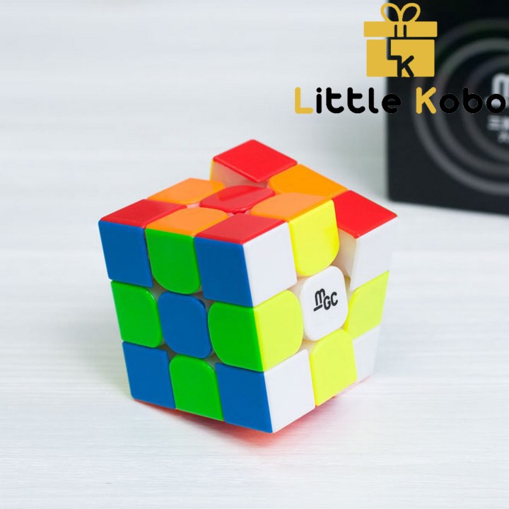 Rubik 3x3 YJ MGC 3x3 V2 M Có Nam Châm Stickerless Rubic Không Viền 3 Tầng (Hãng Mod)