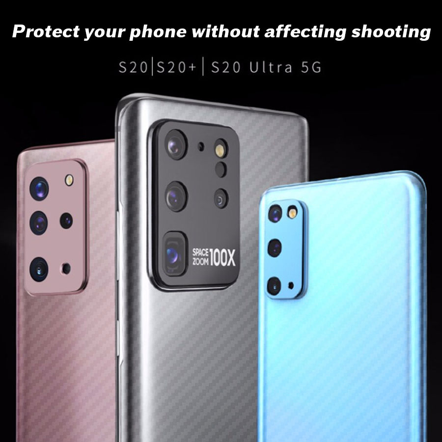 for Samsung  Note 20 Ultra Camera Lens Metal Ring Case Back Camera Screen Protector Cover + Back Film