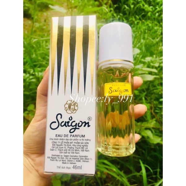 Nước hoa Sài Gòn màu trắng dạng xịt chai 46ml