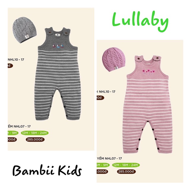 [LULLABY SALE] Body len sơ sinh/ bé gái/ bé trai