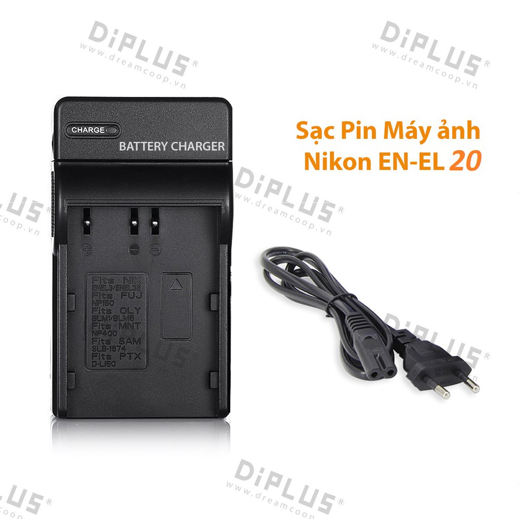 Sạc pin máy ảnh Nikon EN-EL20 Nikon 1 J1 J2 J3 S1 V3 AW1 EN-EL20 EN-EL20a enel20 enel20a