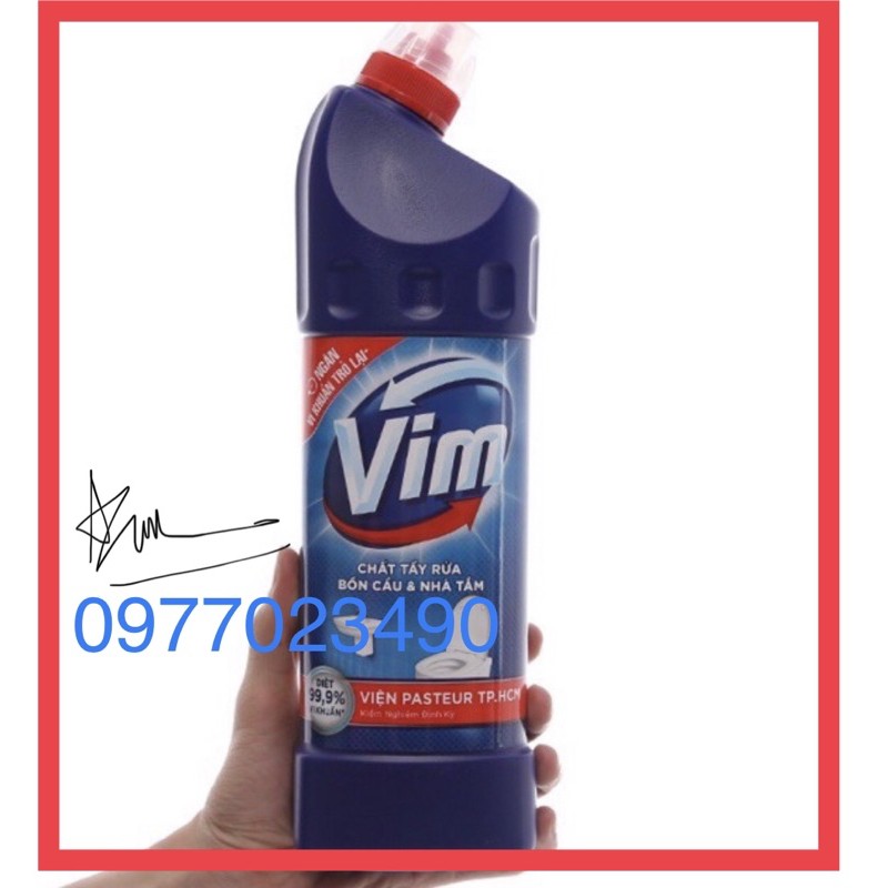 Nước tẩy bồn cầu Vim 900ml