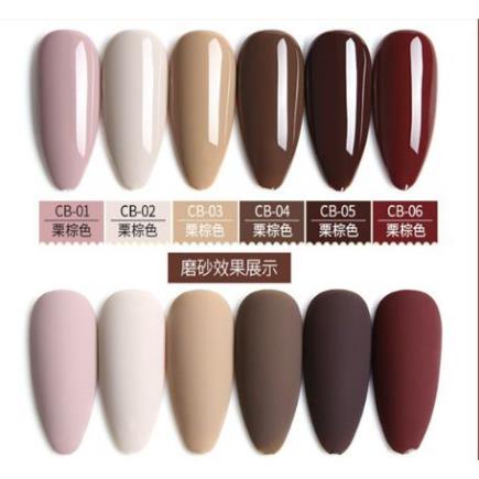 Sơn Gel AS vỏ đen Mã CB ( Cam Kết Chính Hãng - làm khô sơn gel bằng máy hơ uvled )
