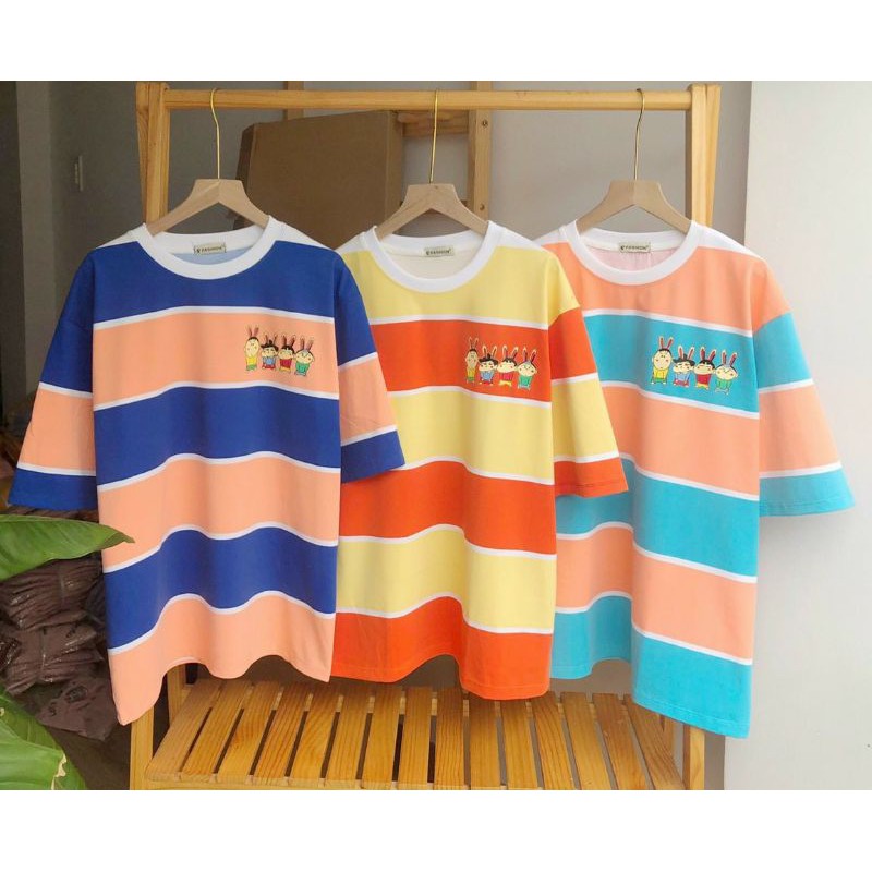 Áo thun sọc unisex