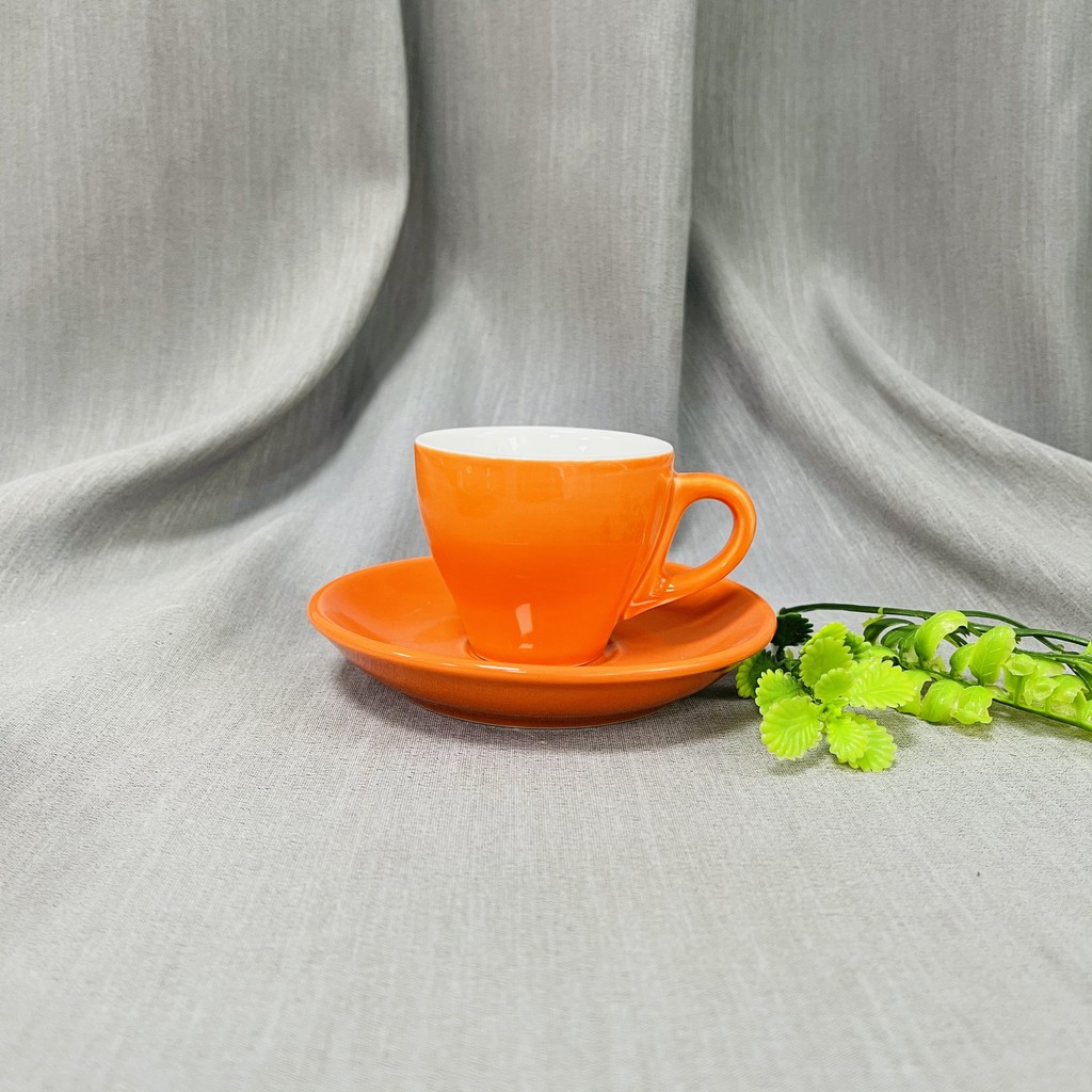 Bộ Cafe Espreso 70ml  - 24 màu men đá, men bóng - Sản Xuất  Bát Tràng Mai Linh