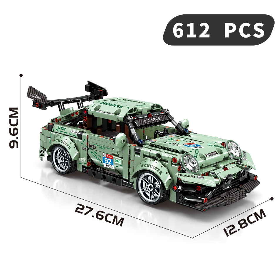 Bộ Đồ Chơi Lắp Ráp Xe Đua Thể Thao Độc Đáo
