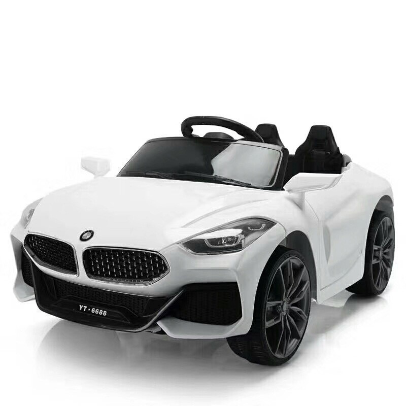 [NHẬP TOY30K GIẢM] Ô tô xe điện trẻ em BMW 6688 tự lái và remote 2 chỗ 2 động cơ 6V4,5AH