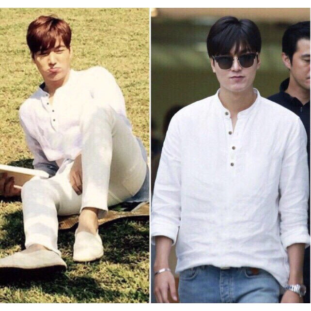 Áo Sơ Mi Nam Linen TBC Dài Tay Cổ Trụ - 2049 | BigBuy360 - bigbuy360.vn