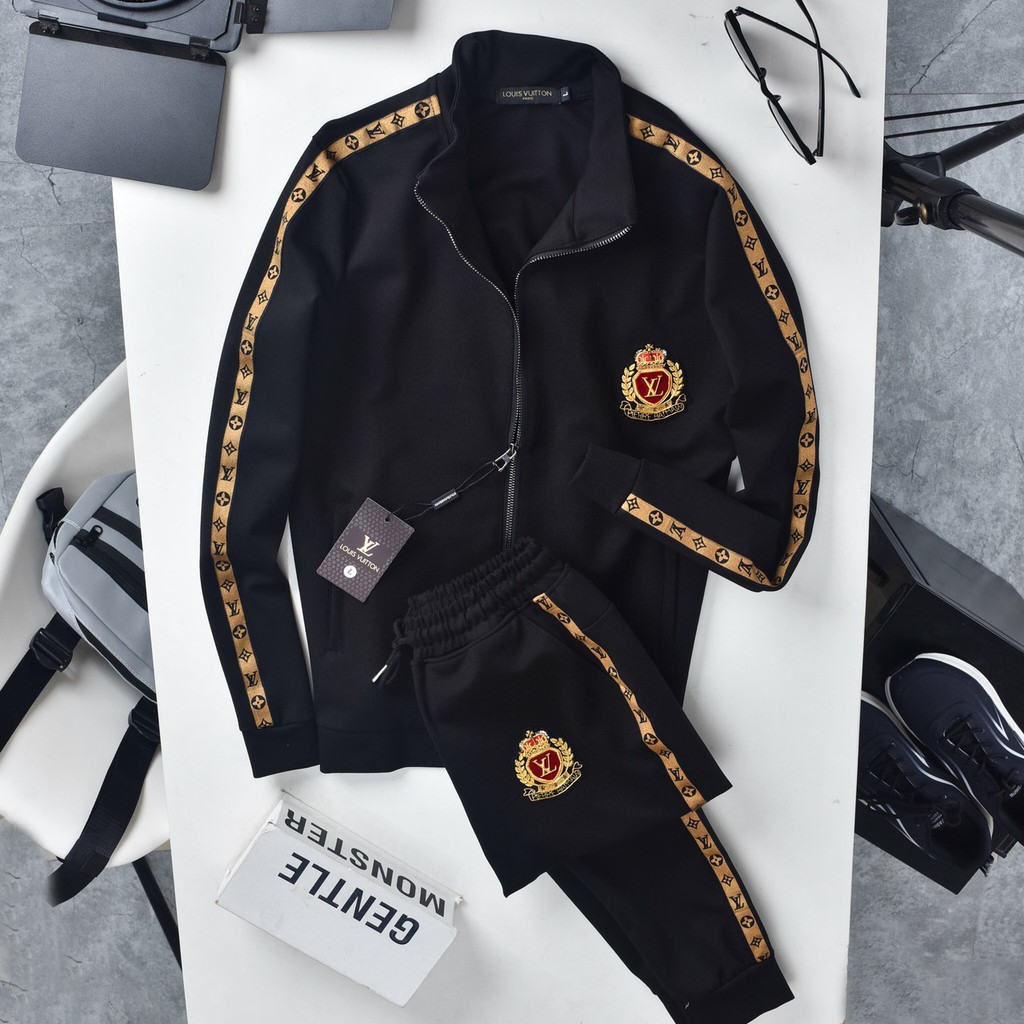 Bộ thu đông thể thao nam cao cấp kéo khóa thời trang xuất khẩu BKT