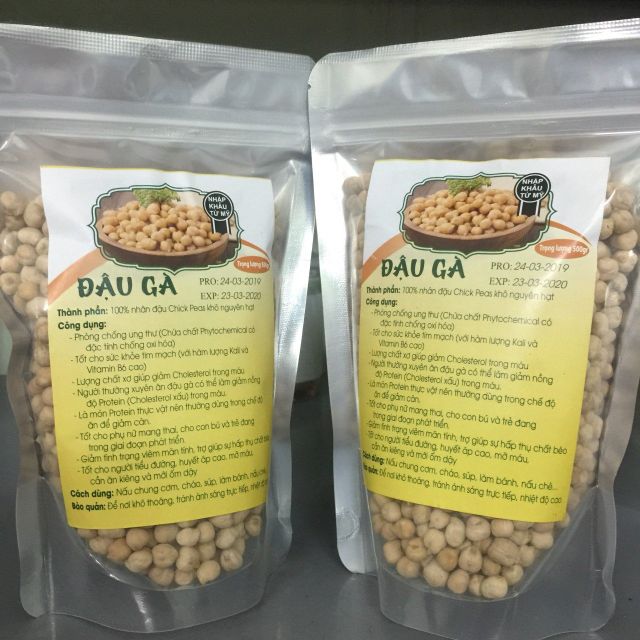 Đậu Gà túi 500g