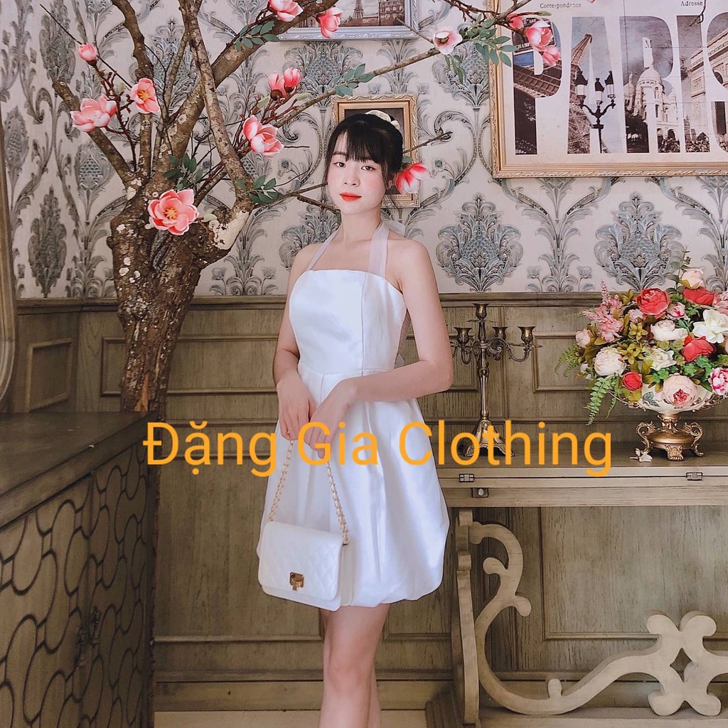 ĐẦM BÍ NƠ LƯNG XINH XẮN, ĐẦM ĐI TIỆC, ĐẦM NƠ LƯNG, ĐẦM NƠ CỔ | BigBuy360 - bigbuy360.vn