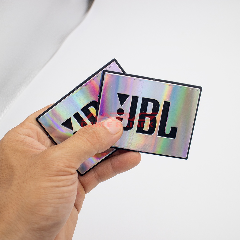 Tem Loa JBL 7.5cm x 5.5cm, đơn giá 1 đôi .