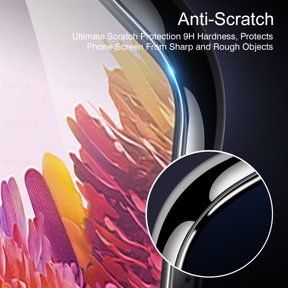 Set 2 kính cường lực bảo vệ màn hình điện thoại Samsung Galaxy S20 S21 S10 FE lite 5G s 20fe 21fe 10light 10