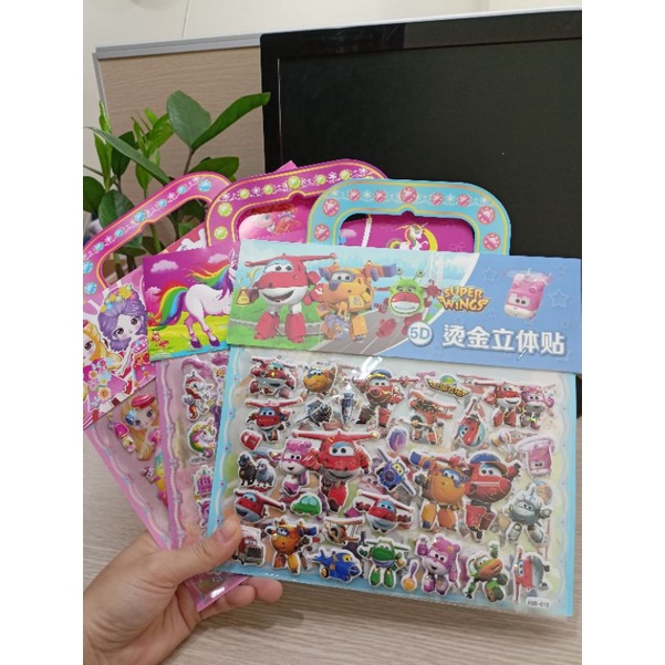 🎀🎀 Hình dán cho trẻ em - hình dán cho bé trai và bé gái, dễ bóc dán
